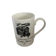 Shakespeare's Globe London Vintage Souvenir Mug Fine China Julius Caesar Quote