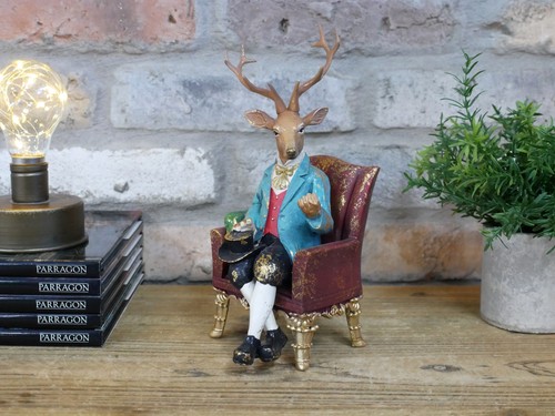 Quirky gentleman stag deer - quirky,