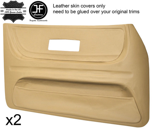 Beige leather front full - front,