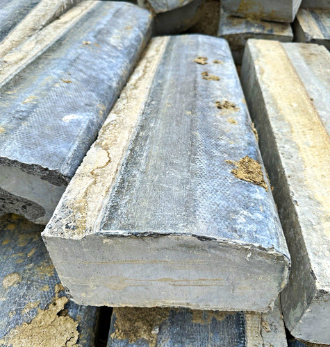 Grey stone rectangular - stone,
