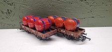 (No Box/Loose) Lima Watneys BR P660513 & Orange Tanker Truck Wagon OO Gauge
