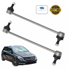 Front Drop Links Pair For Mercedes B Class 2012-2018 Anti Roll Bar TUV Certified