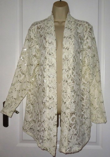 Nouvelle cream stretch sequin - nouvelle,