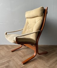 Siesta Chair Ingmar Relling Westnofa Ekornes Vintage MCM Norway Lounge Armchair