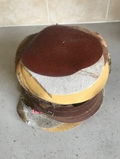 Woodworking, Job lot Sanding papers, discs and bands various widths. Garage cl.