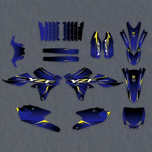 Graphics decals stickers kit - graphics,