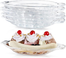 6 Pcs Banana Split Boat
