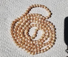 48" Pink Color Freshwater