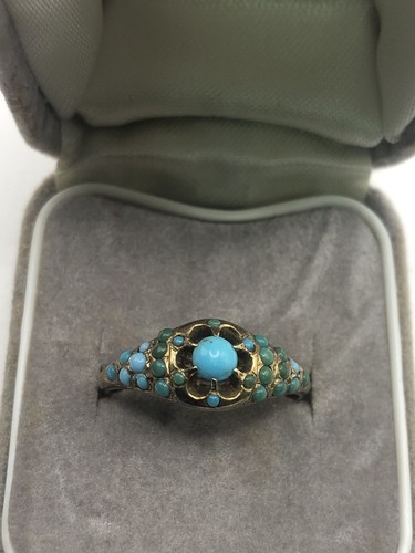 Antique victorian turquoise - victorian,
