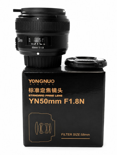 Yongnuo yn50mm nikon - yn50mm, f1.8n