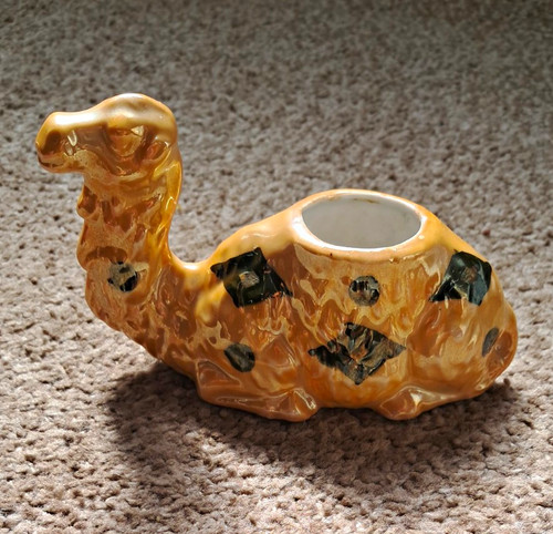 Ceramic camel figurine - ceramic,