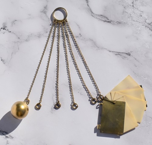 Antique gilt sterling silver - gilt,