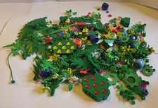 Vintage Lego Bundle Mixture Plants Leaves Flowers Pieces 228 Grams Good 
