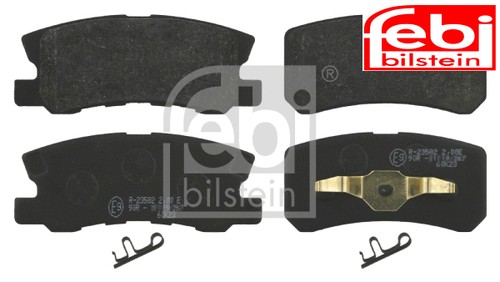 Rear brake pad set disc - pad,