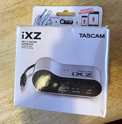 Tascam ixz portable audio - ixz,