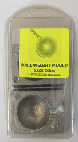 Cannon ball weight mould - cannon,
