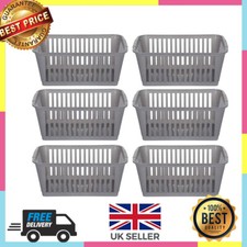 PLASTIC COLOURED HANDY BASKET