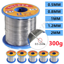 300g Tin Wire Soldering Solder Fluxed Core Electronics Lead Flux 0.5~2mm UK