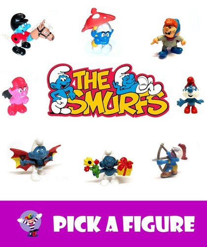 Vintage smurfs peyo schleich - peyo,