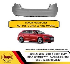 AUDI A3 2012 - 2016 REAR