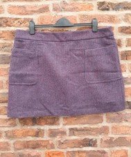 Joules Herringbone Wool Tweed