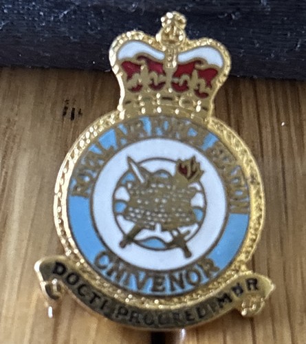 Chivenor pin badge raf station - chivenor,
