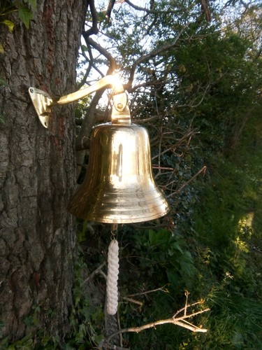 Large polished brass - brass, ship