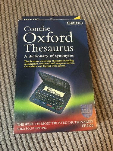 Concise oxford thesaurus - concise,