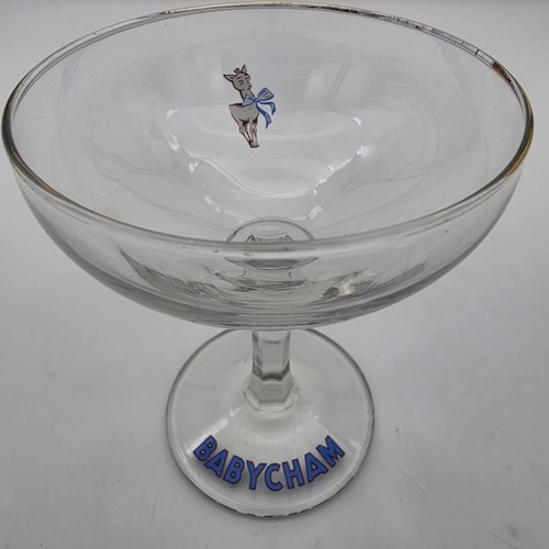 Vintage retro babycham coupe - vintage,