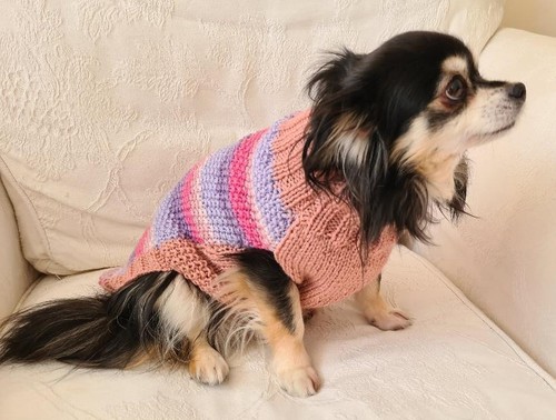 Hand knitted designer - 10",