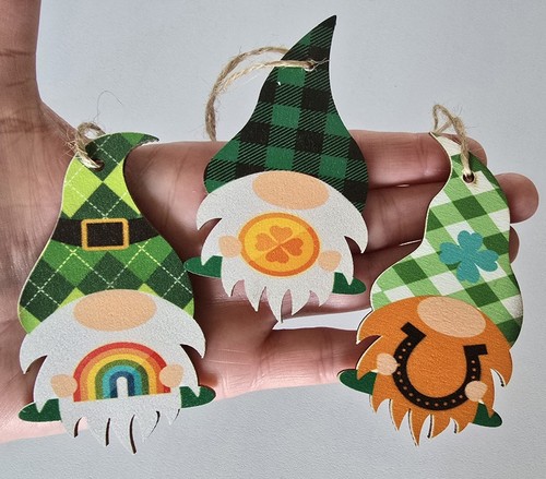 Wooden irish leprechaun - 3,