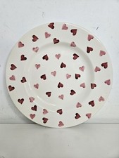 Emma Bridgewater Dinner Plate Large 27cm Pink and Red Hearts Design