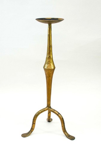 Gold wrought iron church - gold,