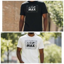 Nike Air Max Box Print Mens Short Sleeve T-shirt Best Quality Sale
