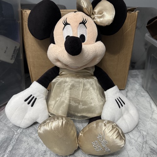 Disney store minnie mouse gold - disney,