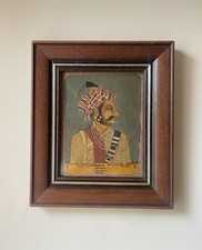 Antique Indian Portrait Of