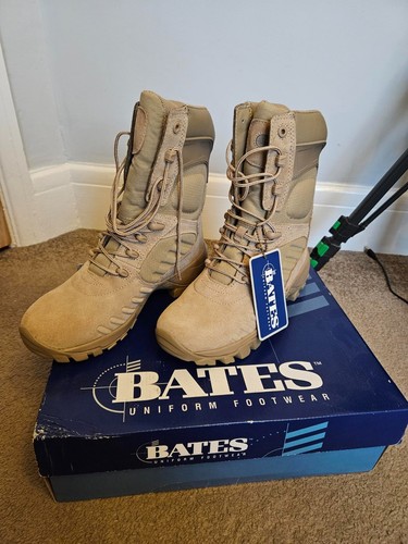 Bates boots 2450 9 tan - bates,