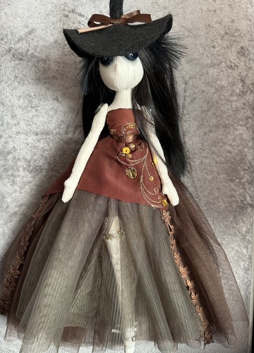 Handmade witch doll ooak - witch,