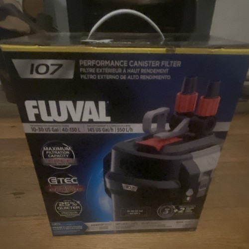 Fluval 107 external canister - fluval,