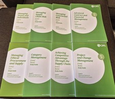 CIPS Level 5 Advanced Diploma In Procurement And Supply Complete 8 Textbook Set