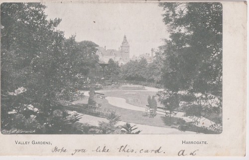 Postcard 1904 valley - 1904,