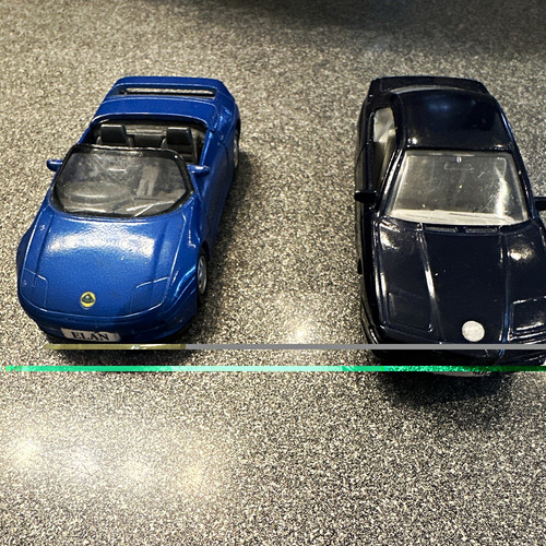 Bmw 850i diecast plastic - 1:43, diecast/plastic