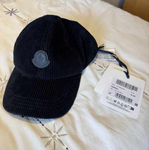 Moncler navy corduroy baseball - moncler,