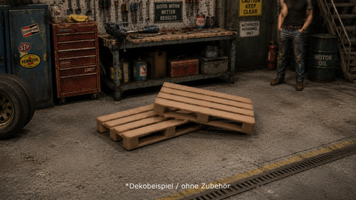 Wooden pallets 18 - 2x, 1:18