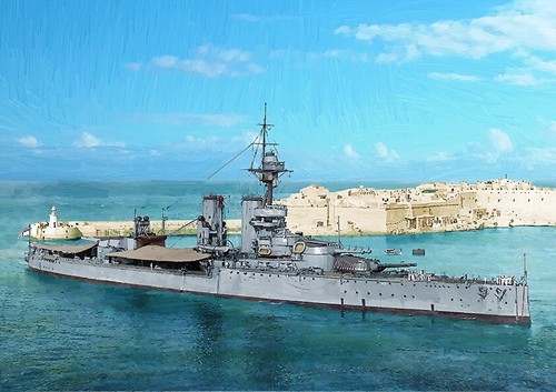 Hms ajax ww1 limited - ww1,
