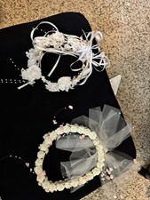 2 Vintage First Communion Halo
