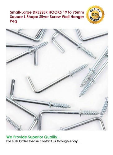 Small large dresser hooks - hooks, 19