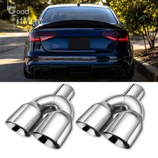 2x Dual Exhaust Pipe Tip 2.5"