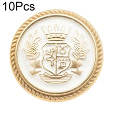 10-50Pcs Round Metal Button