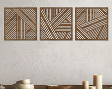 Modern Geometric Wooden Wall